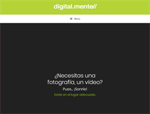 Tablet Screenshot of digitalmente.es